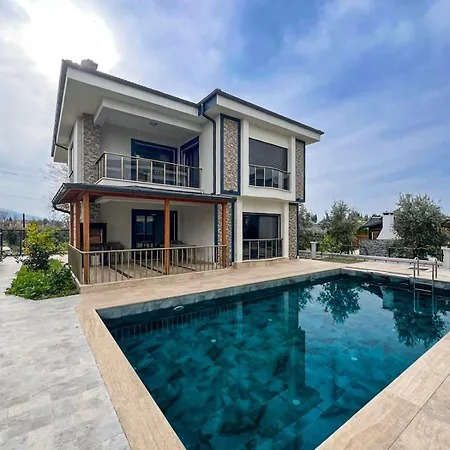 With Luxury Pool In Villa Dalaman